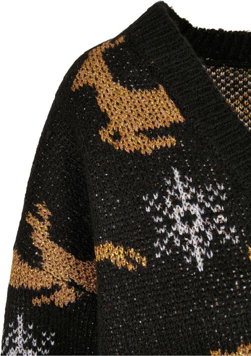 Image du produit Urban Classics Cardigan de Noël court et surdimensionné pour femmes (M)