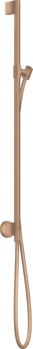 Actual product image Axor Shower rail ONE with wall connection brushed bronze