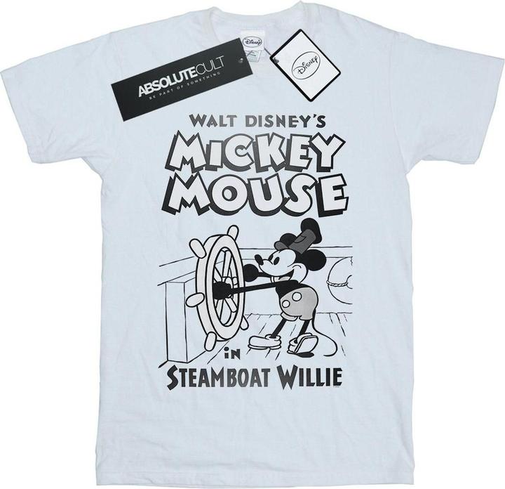 Disney Mickey Mouse Steamboat Willie TShirt Jungen