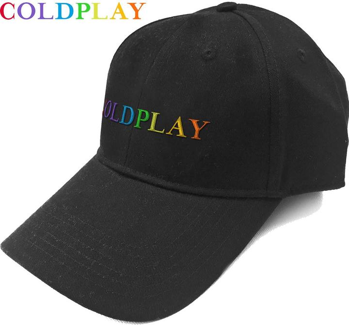 Coldplay Rainbow Logo Baseball Cap