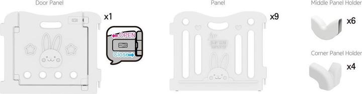 Actual product image Baby Care Playpen (147 cm, 219 cm)