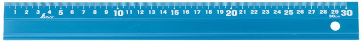 Immagine prodotto NT Cutter Righello da taglio in alluminio, 30 cm, blu (300 mm)