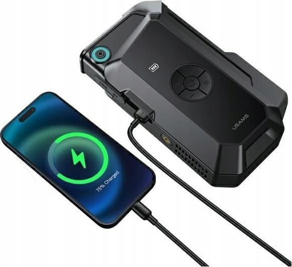 Immagine prodotto Usams Jumpstarter Powerbank 8000mAh + wbudowana latarka czarny/black ZB287 (8000 mAh, 60 W, 29.60 Wh)