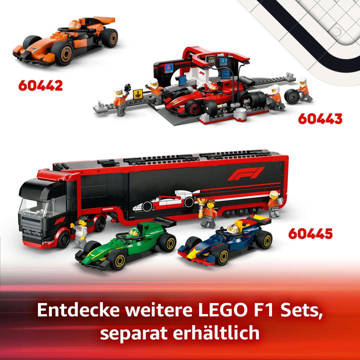 Produktbild LEGO F1 Williams Racing und Haas F1 Rennautos (60464, LEGO City)