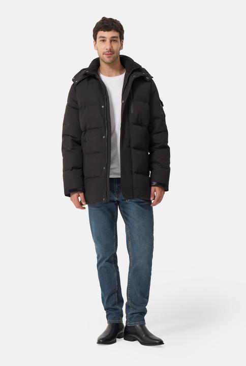 Immagine prodotto Cash-Mere Parka in piuma d'oca con cappuccio e fodera in cashmere (L)