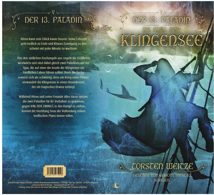 Produktbild Die Inseln der Klingensee: Der 13. Paladin Band V (Torsten Weitze, LAUSCH Medien, Günter Merlau, Deutsch)