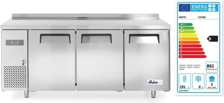 Immagine prodotto Hendi Tavolo refrigerante a tre porte Kitchen Line 390L (390 l)