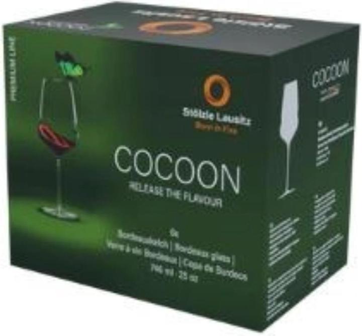 Actual product image Stölzle Bordeaux goblet Cocoon 746 ml (74.60 cl, 6 Glasses, Red wine glasses)