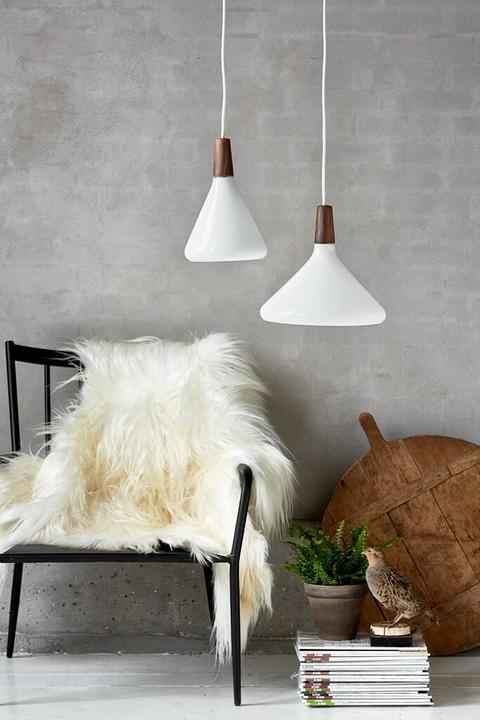 Actual product image Nordlux Pendant lamp Nori 18 1x E27, Opal (E27)