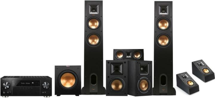 Image du produit Klipsch Kit complet home cinéma Dolby Atmos avec récepteur Pioneer