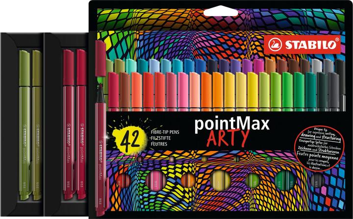 Actual product image STABILO pointMax felt tip pen (Assorted, 42 x)