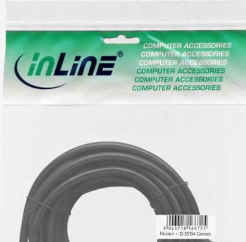 Image du produit InLine Extension du contact de terre ST / BU (7 m, CEE 7/7)