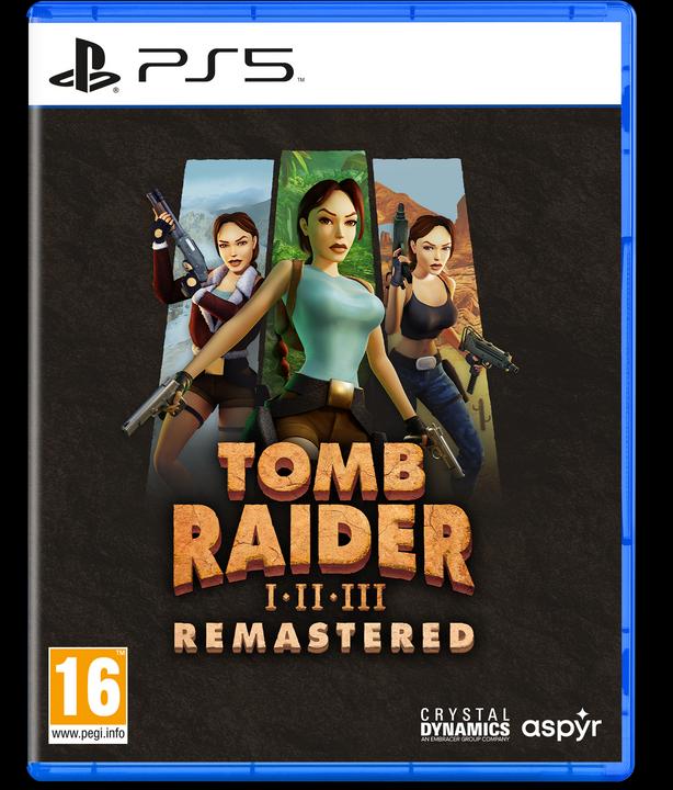 Actual product image Aspyr Tomb Raider 1-3 PS-5 Remastered UK (PS5, EN, FR, DE, IT)