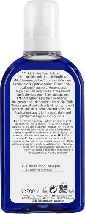 Actual product image Rausch Silver Shine Scalp Tonic Sage 200 ml (200 ml)