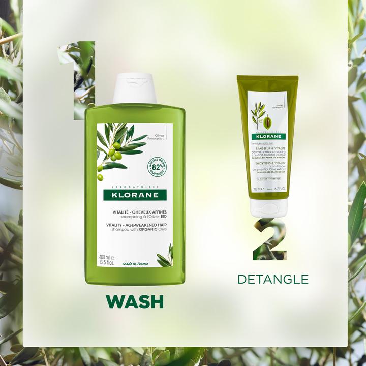 Image du produit Klorane Olivier bio shampooing (400 ml, Shampoing liquide)