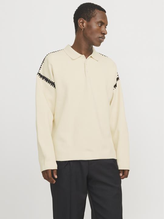 Produktbild Jack & Jones Joraustin Knit Stitch Polo Styd Aw24 (L)