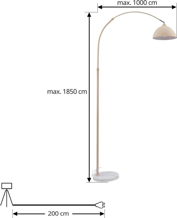 Actual product image Lindby Tonka (E27)