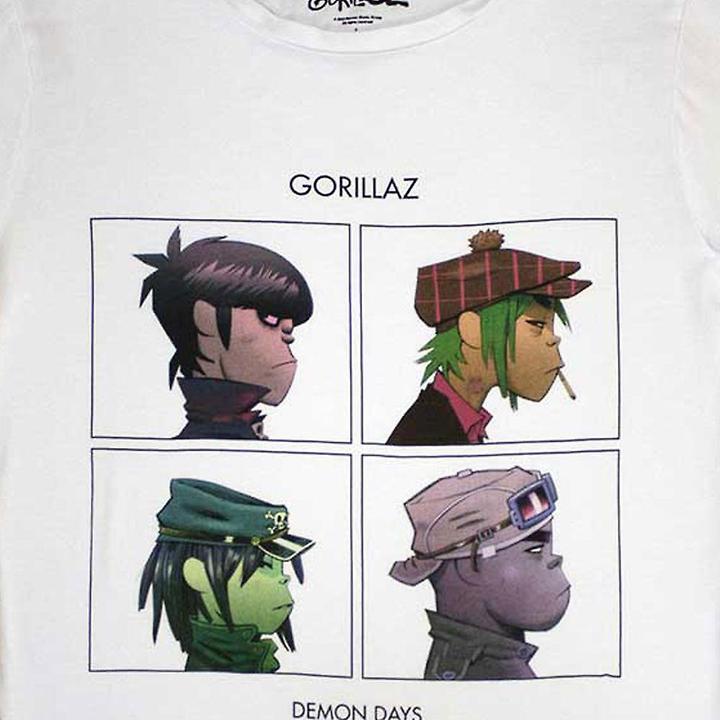 Immagine prodotto Gorillaz Demon Days Maglietta Donna (XL)