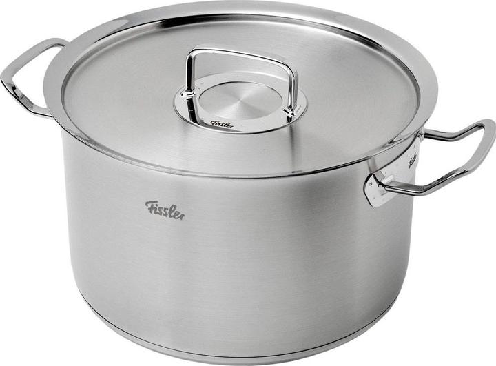 Produktbild Fissler orig. Profi Collection 2 hoher Kochtopf + Deckel 28 cm (28 cm, Kochtopf, Edelstahl)