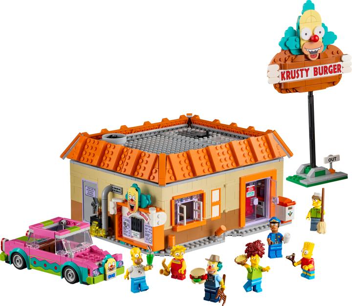 Actual product image LEGO 10352 The Simpsons: Krusty Burger (10352, LEGO Icons)