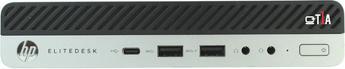 T1A EliteDesk 800 G3 (8 Go, SSD, 256 Go, B / Très bon)