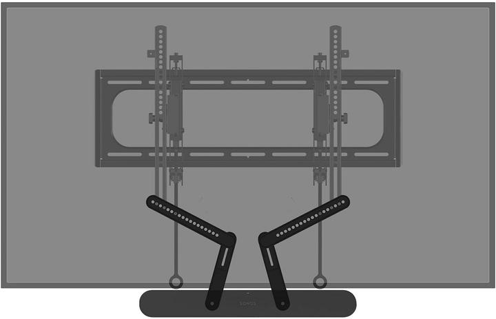Actual product image Sanus Sonos Ray Soundbar Mount (1 pcs., Wall installation, Rotatable)