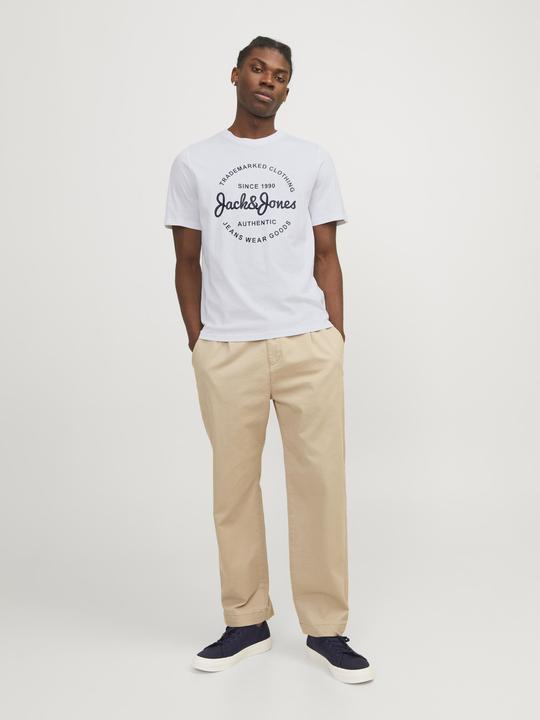Produktbild Jack & Jones 5er-pack Gedruckt Rundhals T-shirt T-shirt (XS)