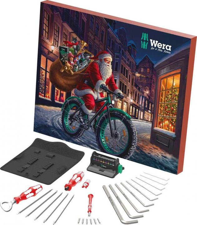 Actual product image Wera Advent calendar 2023