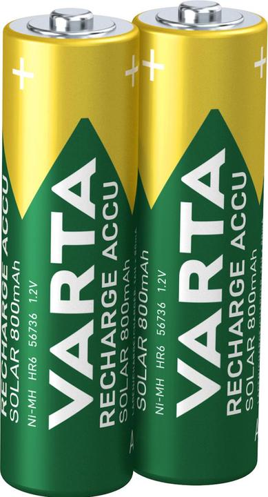 Immagine prodotto Varta Recharge Accu Solar (2 pz., AA, 800 mAh)