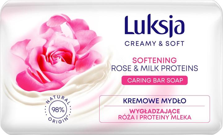 Str8 Cremige Seife LUKSJA, Rose, 90g (Handseife Nachfüllpackung)