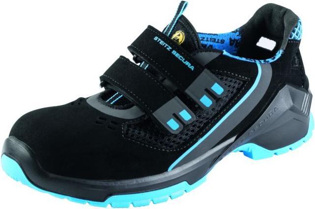 Produktbild Steitz Secura Sandale schwarz/blau VD PRO 1000 SF ESD, S1P NB, EU-Schuhgrösse: 42 (S1P, 42)