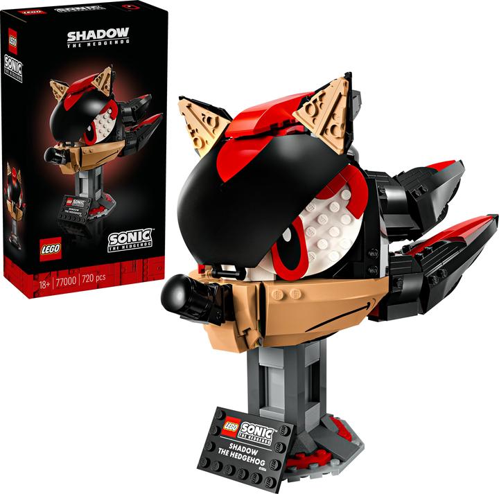 Image du produit LEGO Shadow the Hedgehog (7700, LEGO Sonic, LEGO difficiles à trouver)