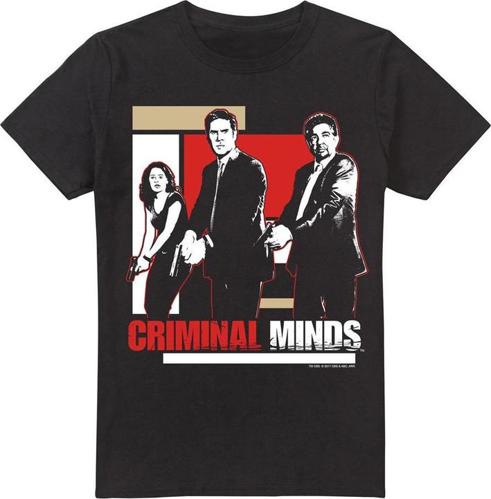 Criminal Minds Guns Drawn TShirt (L)