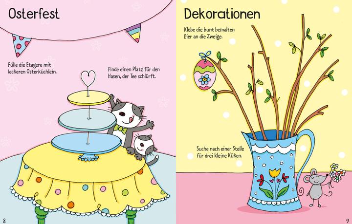 Actual product image My first sticker book: Easter (1 x, 27 x 21 cm)