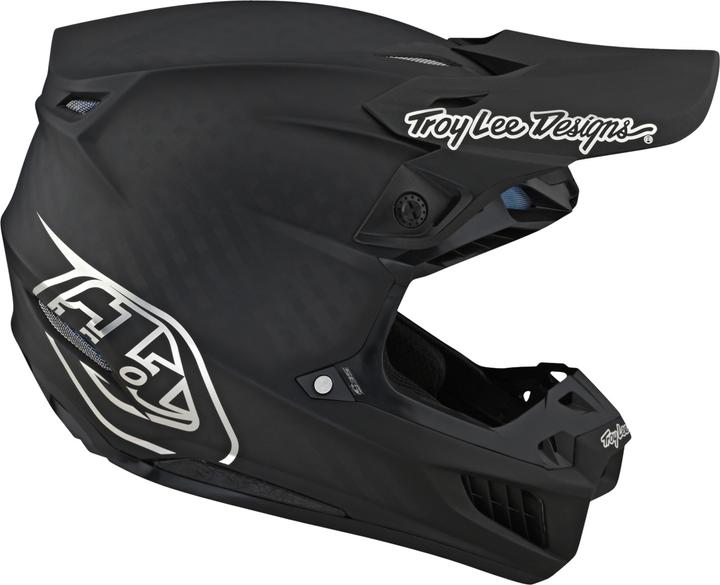 Actual product image Troy Lee Designs SE5 ECE Carbon Helmet Mips - Stealth (60 - 61 cm, XL)