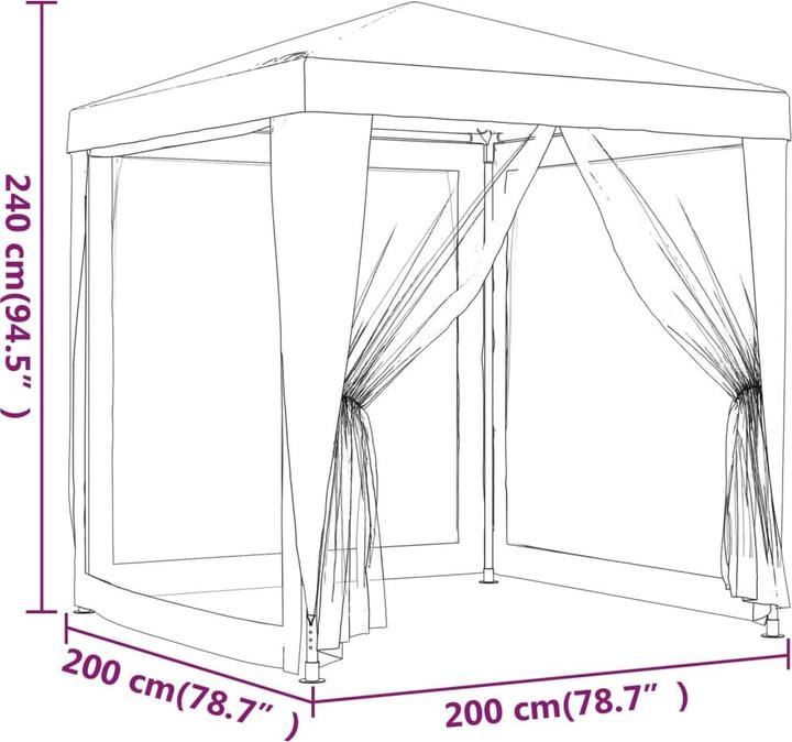 Produktbild VidaXL Desirae (300 cm, 1200 cm)
