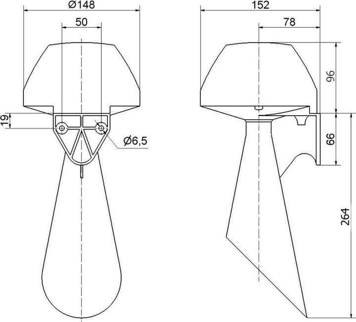 Actual product image Werma Signal horn