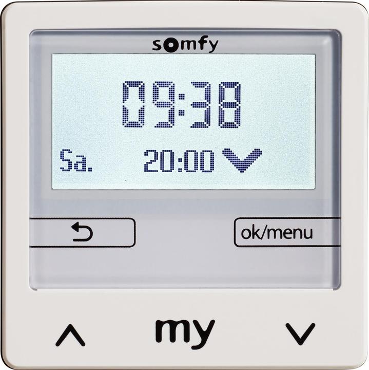 Actual product image somfy Chronis Smoove IB+ Pure White o. Frame 1805284