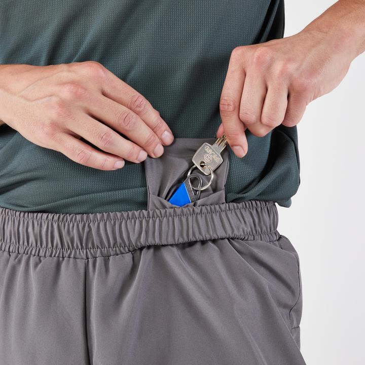 Produktbild Kalenji Laufshorts Herren - Run 100 dunkelgrau (L)