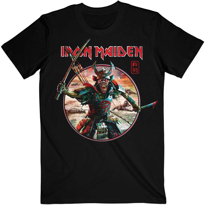 Actual product image Iron Maiden Eddie Warrior Circle (M)