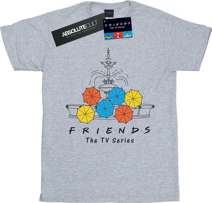 Friends Fountain And Umbrellas TShirt