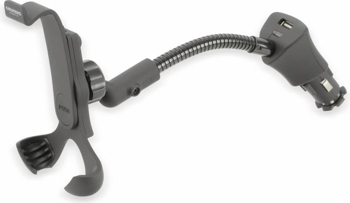 Produktbild Grundig Smartphonehalter KFZ-Lader, schwarz