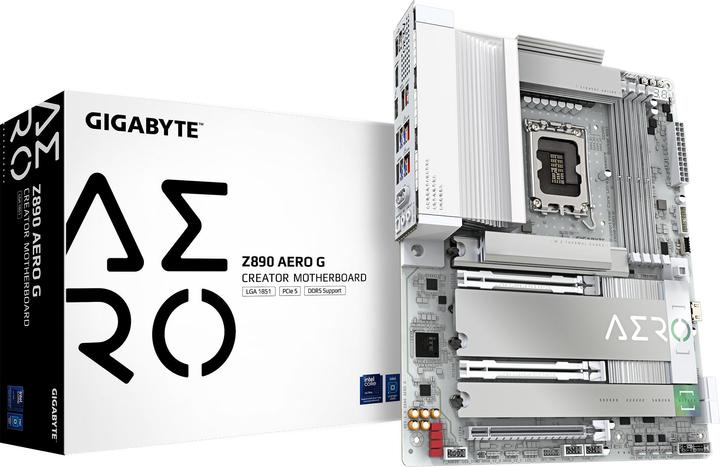 Actual product image Gigabyte Z890 AERO G (LGA 1851, Intel Z890, ATX)