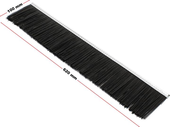 Actual product image Wiltec Replacement Brush Set 4 piece for Lawn Sweeper 120cm (Sweeper, Garden machinery spare parts)
