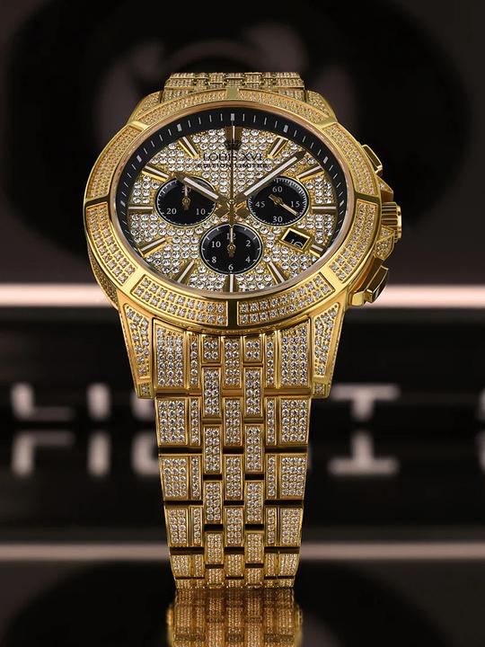 Immagine prodotto Louis XVI LXVI1123 Majeste Iced Out Cronografo 43mm 5ATM (Cronografo, 43 mm)