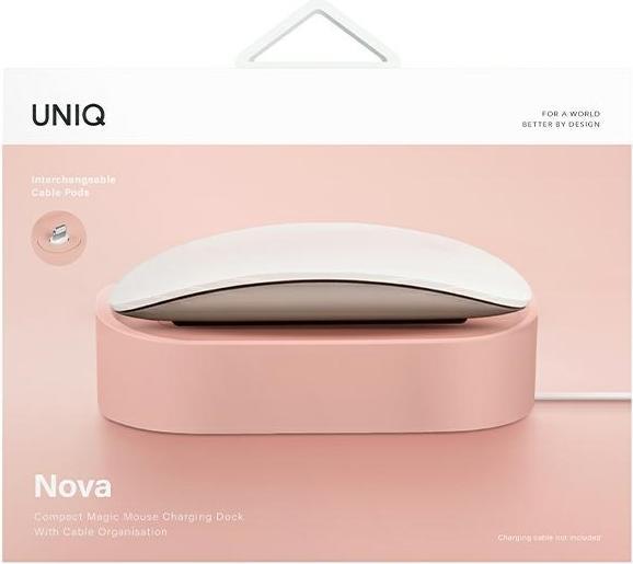 Actual product image Uniq Nova stacja dokująca Magic Mouse różowy/pink (Wireless)