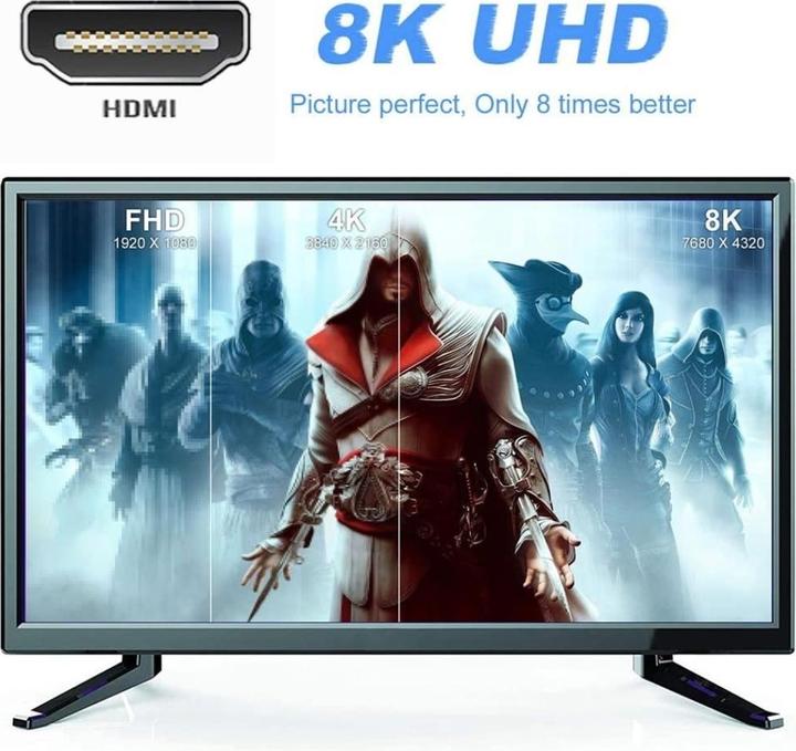Image du produit PowerGuard Micro HDMI vers HDMI 2.1 Angle de 90 degrés Adaptateur gauche (Micro HDMI)