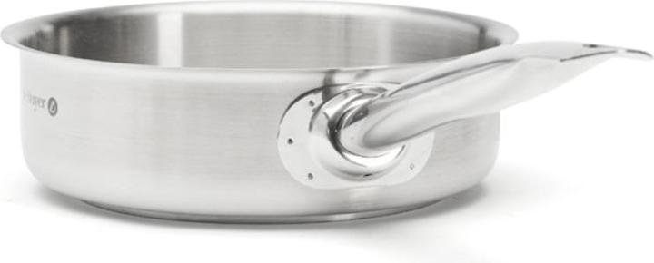 Produktbild de Buyer PRIM'APPETY Sauteuse gerade Ø28cm, Induktion (28 cm, Kochtopf, Edelstahl)