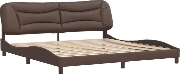 Produktbild VidaXL Bettgestell mit Kopfteil Kunstleder (200 x 200 cm)