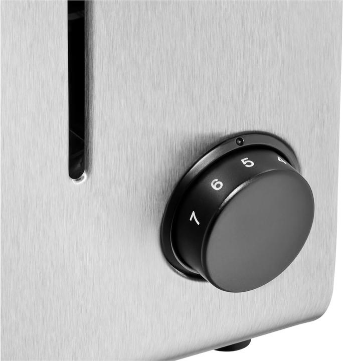 Actual product image WMF Stelio double-slot toaster with bread roll top and bagel function